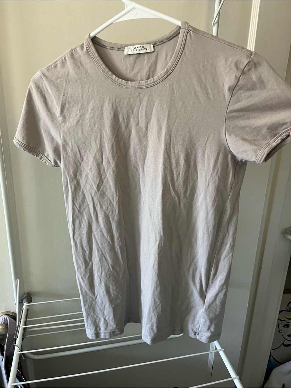 Versace - Light Grey Short Sleeve Crewneck T-Shirt